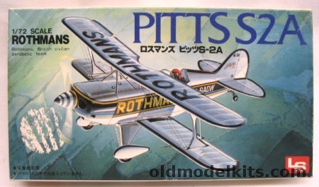 LS 1/72 Pitts Special S2A Rothmans, L1 plastic model kit